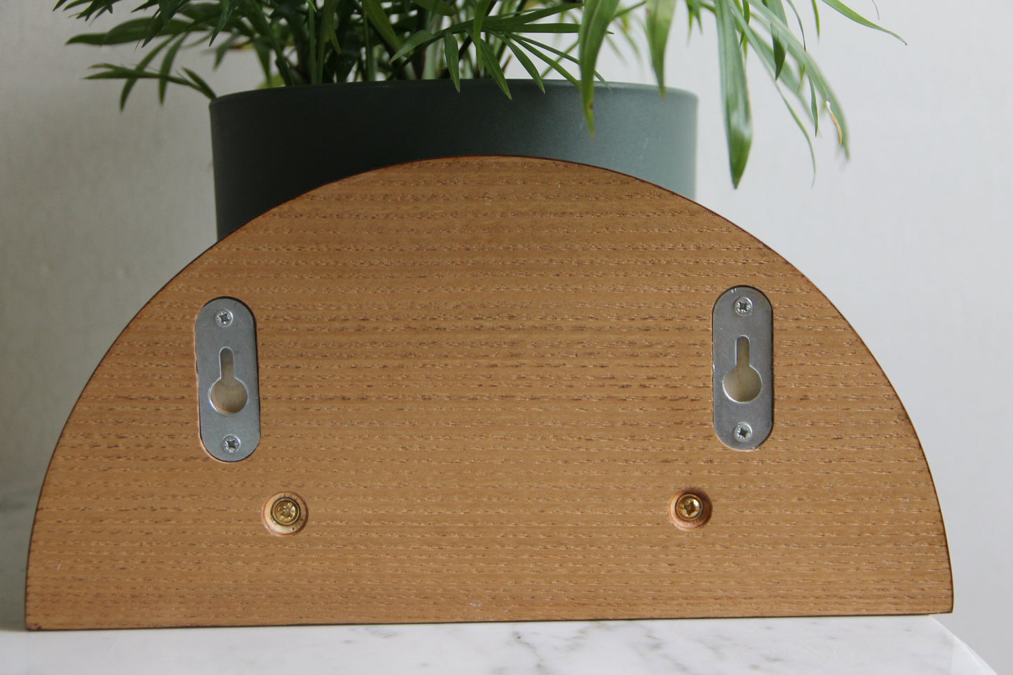 Petit Patère Demi Lune Bois de rose