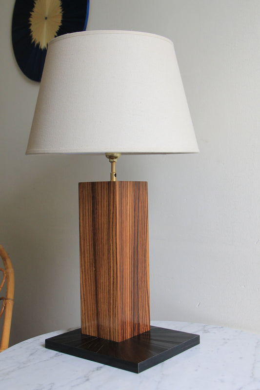 Lampe Zébrano et Paille