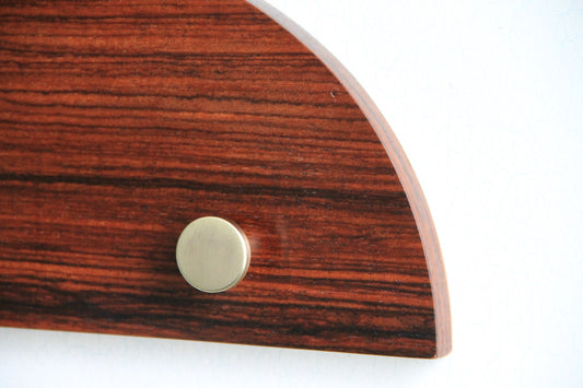Petit Patère Demi Lune Palissandre