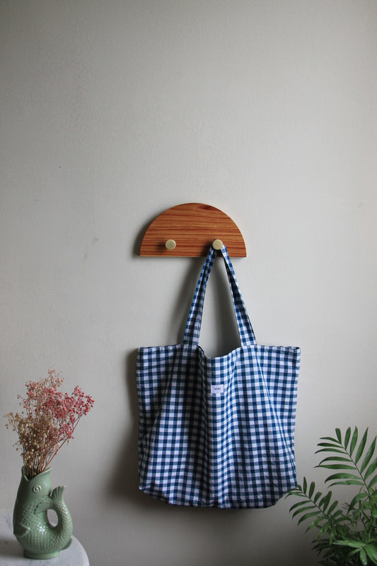 Petit Patère Demi Lune Bois de rose